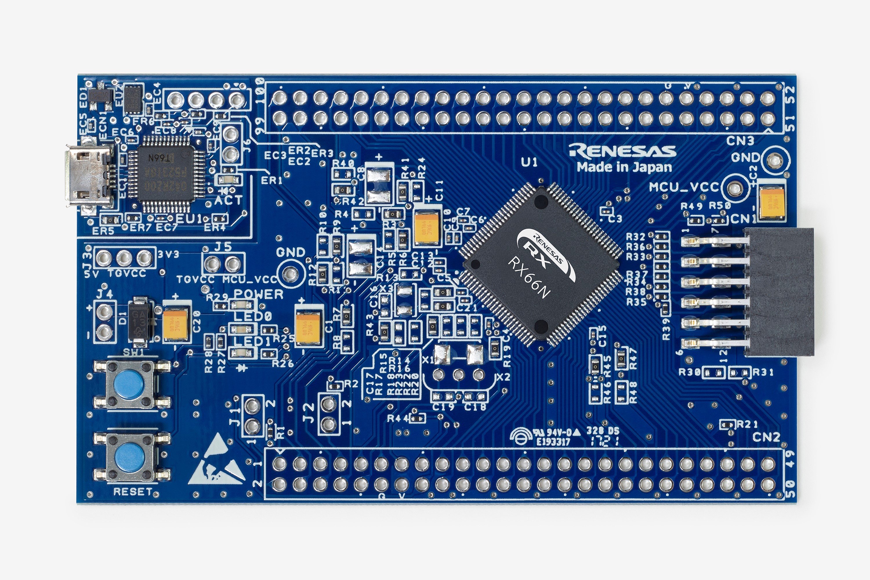 RTK5RX66N0C00000BJ - Target Board for RX66N | Renesas ルネサス